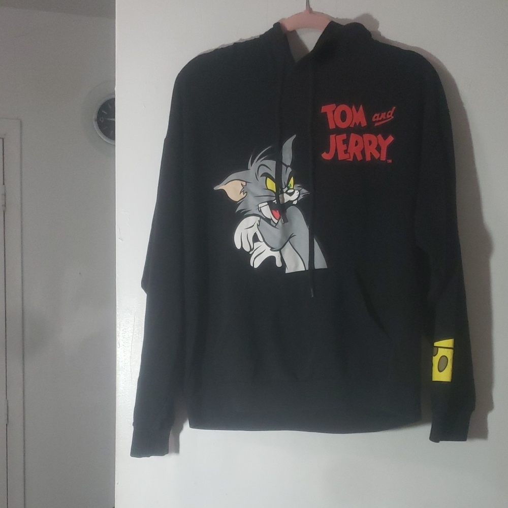 Toms Black Tom and Jerry Hoodie